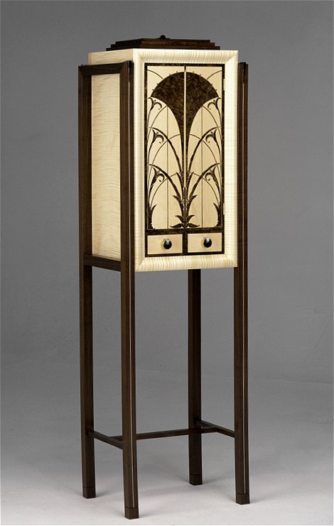 'Art Deco' inspired drinks cabinet